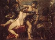 TIZIANO Vecellio Venus and Adonis oil painting
